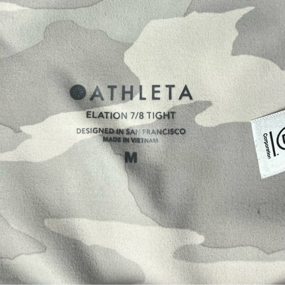 Women’s Athleta Elation 7/8 tights size M - Picture 2 of 6